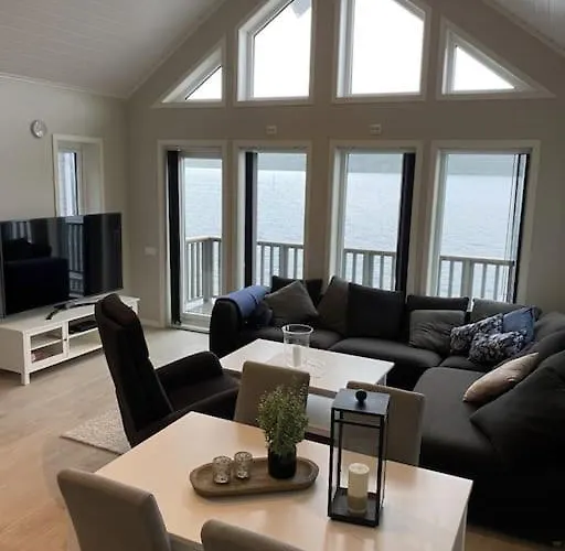 Ferienhaus Helt Ny Rorbu Pa Slyngstad I Kommune Ålesund